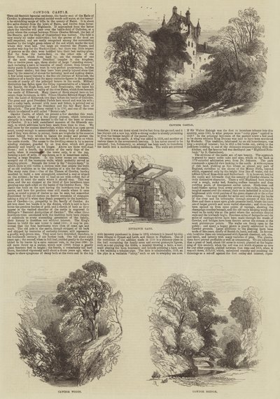 Cawdor Castle by Samuel Read